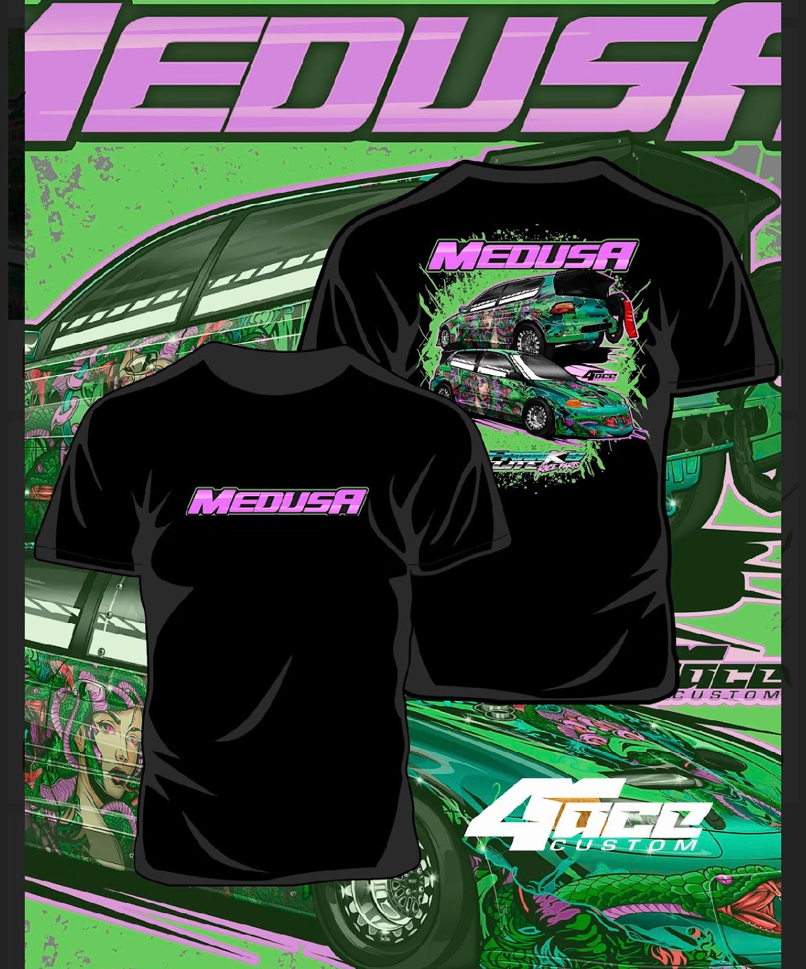 Medusa Race T-Shirt